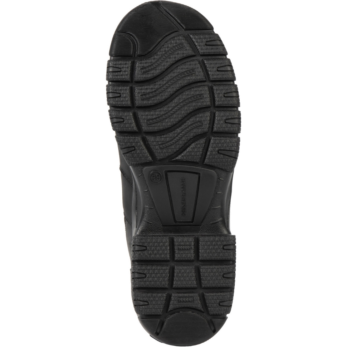 2026 Harrys Horse Unisex Stable Shoe Leather Safety Steel Toe 30100279 - Black